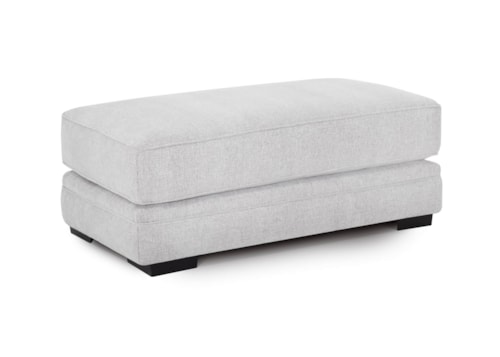 Contemporary Rectangular Chair Ottoman