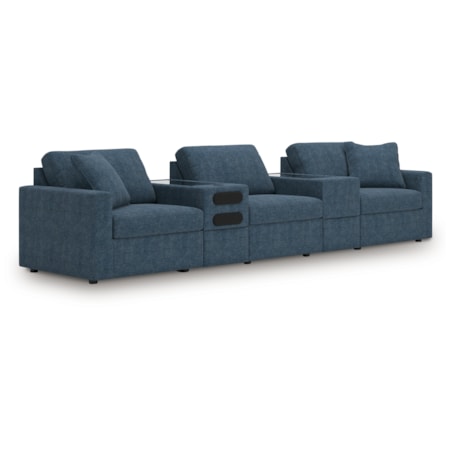 5-Piece Sectional With Audio System