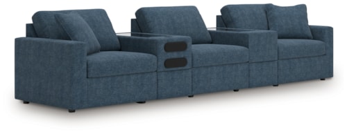 5-piece Sectional With Audio System