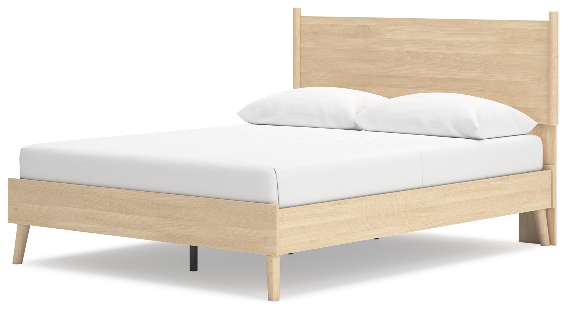 Queen Platform Panel Bed