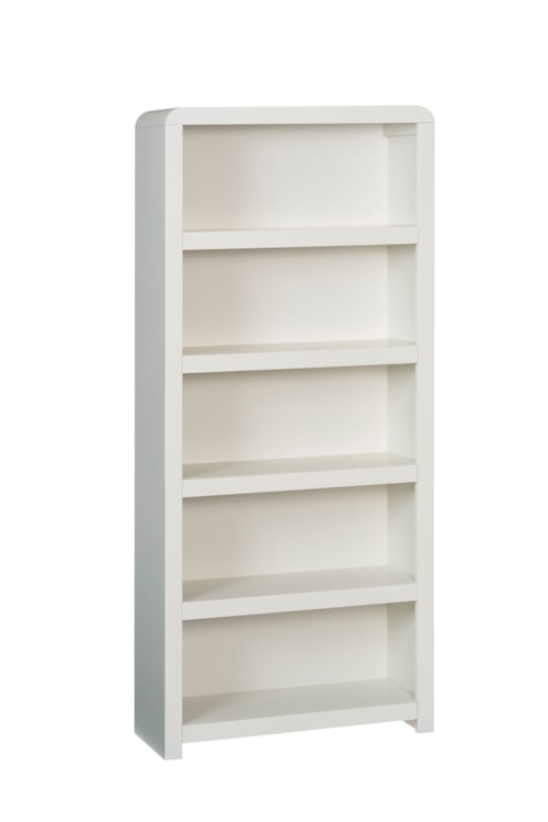 Contemporary 5-Shelf 74" Bookcase