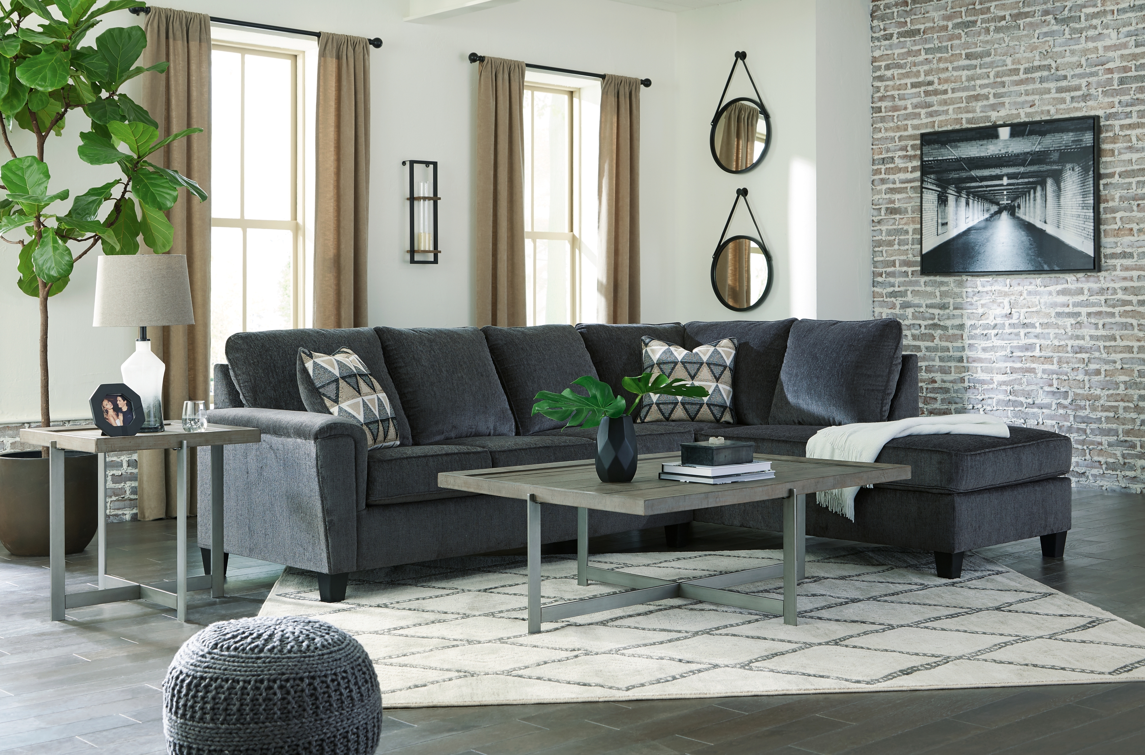2-Piece Sectional With Chaise