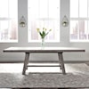 Liberty Furniture Modern Farmhouse 7-Piece Trestle Table and Chair Set