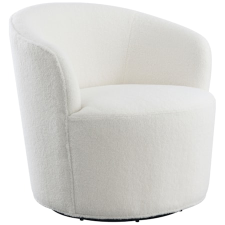 Joyce Barrel Back Swivel Chair