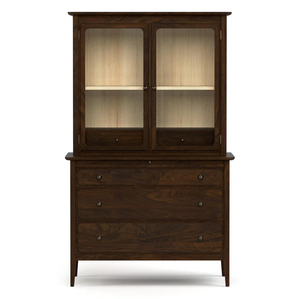 Stickley Hudson Valley Two-Door Display Hutch