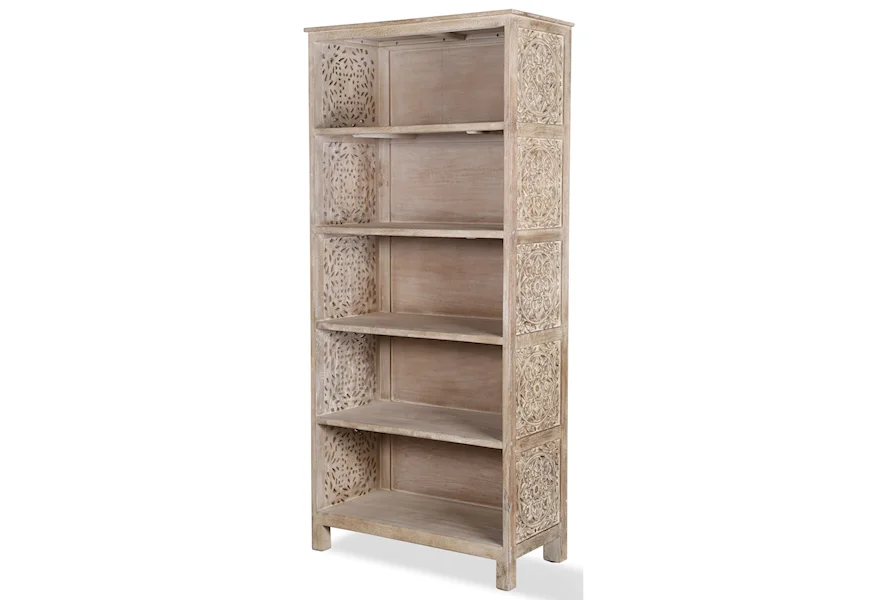 Crossings Eden Bookcase by Paramount Furniture at Reeds Furniture