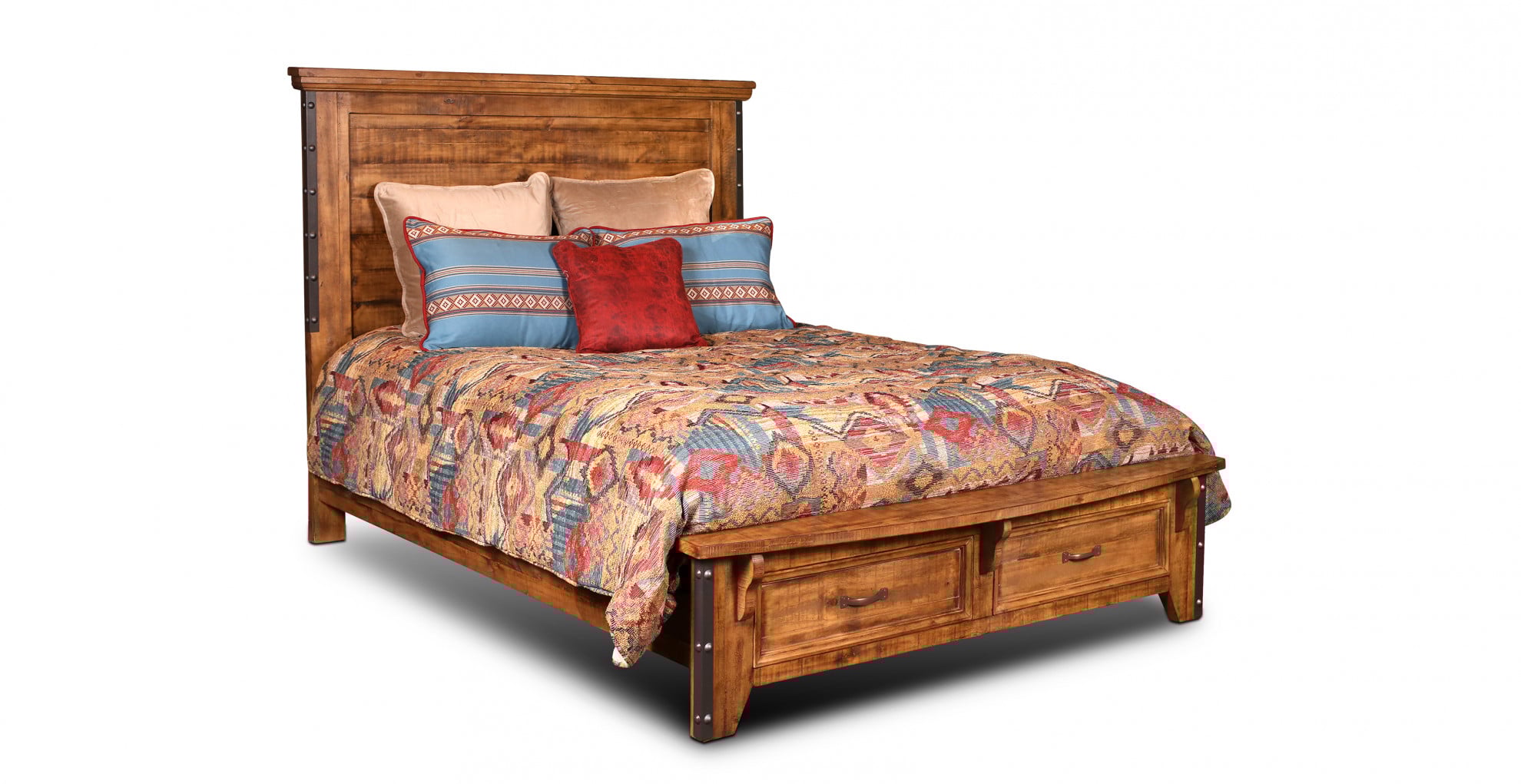 Queen Panel Bed