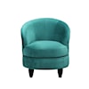 Steve Silver SONA SONA GREEN VELVET SWIVEL ACCENT | CHAIR