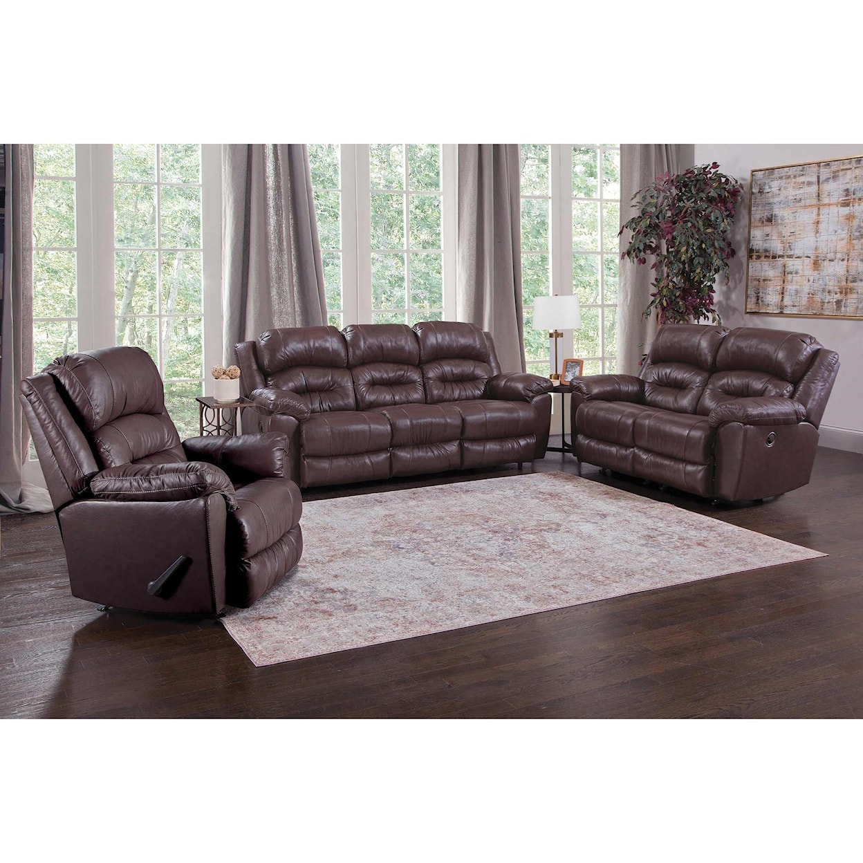 Franklin 773 Bellamy Rocking Reclining Loveseat