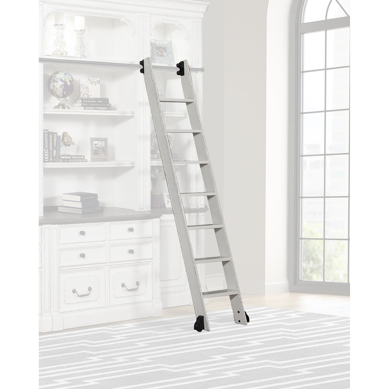 Parker House Provence Library Ladder -only for use w/ Library Wall
