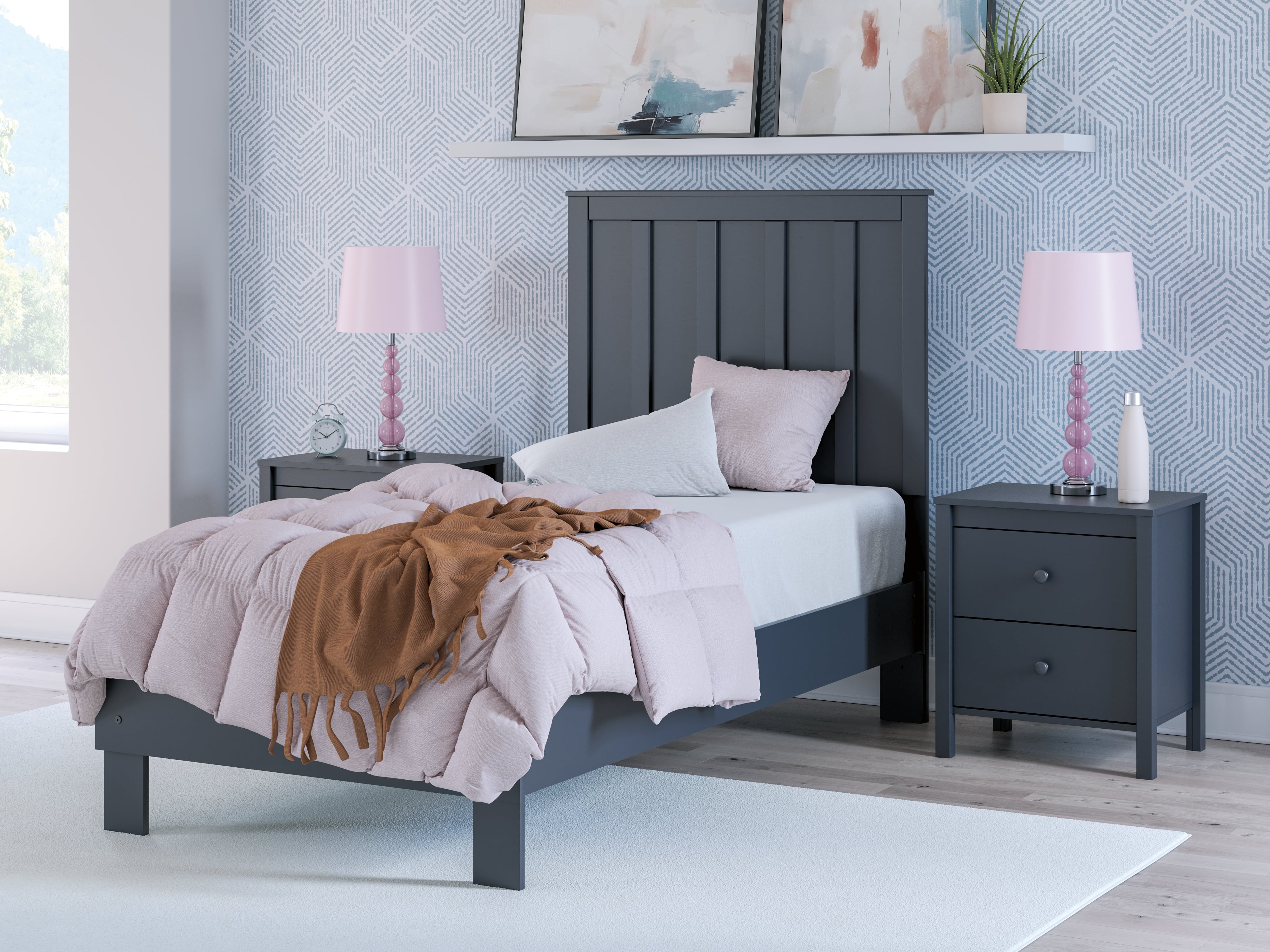 Twin Platform Bed