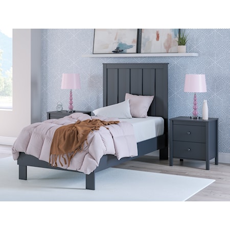 Twin Platform Bed