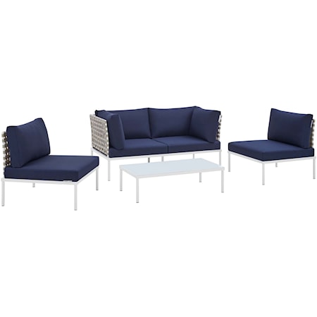 Outdoor 4-Piece Seating Set