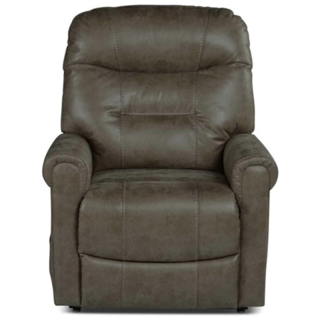 OKABOJI WALNUT POWER LIFT CHAIR W/ | HEAT &
