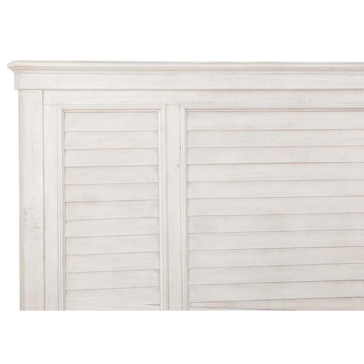 Magnussen Home Newport Bedroom California King Shutter Panel Bed