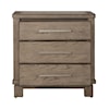 Liberty Furniture Canyon Road 3-Drawer Night Stand