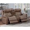 Steve Silver Morrison Power Reclining Console Loveseat