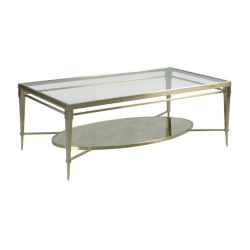 Transitional Rectangular Coffee Table