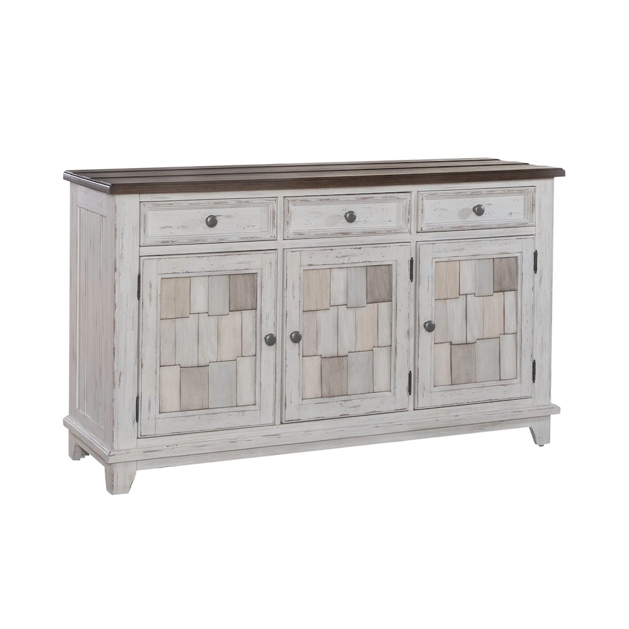 Libby River Place 3-Door Accent Server