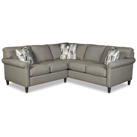 4-Seat Sectional Sofa w/ RAF Return Sofa