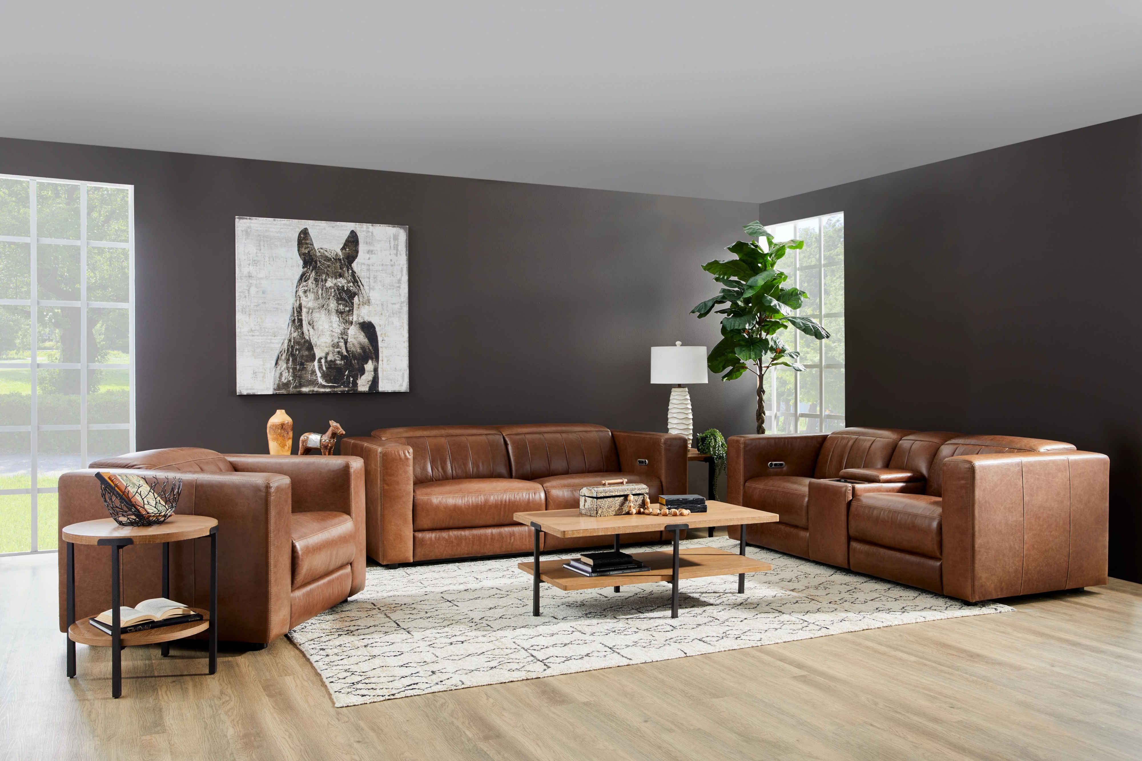 Flexsteel Statements Millwork Coffee Table