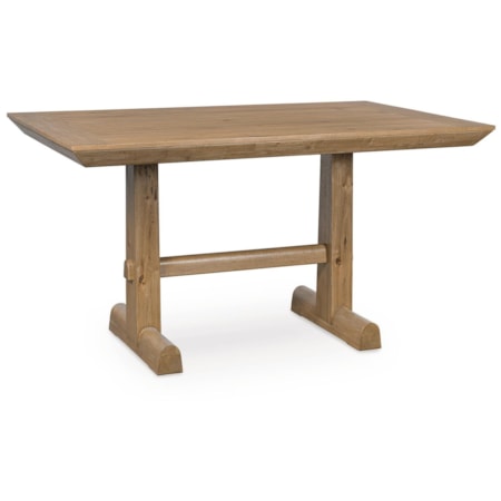 Rect Dining Room Counter Table