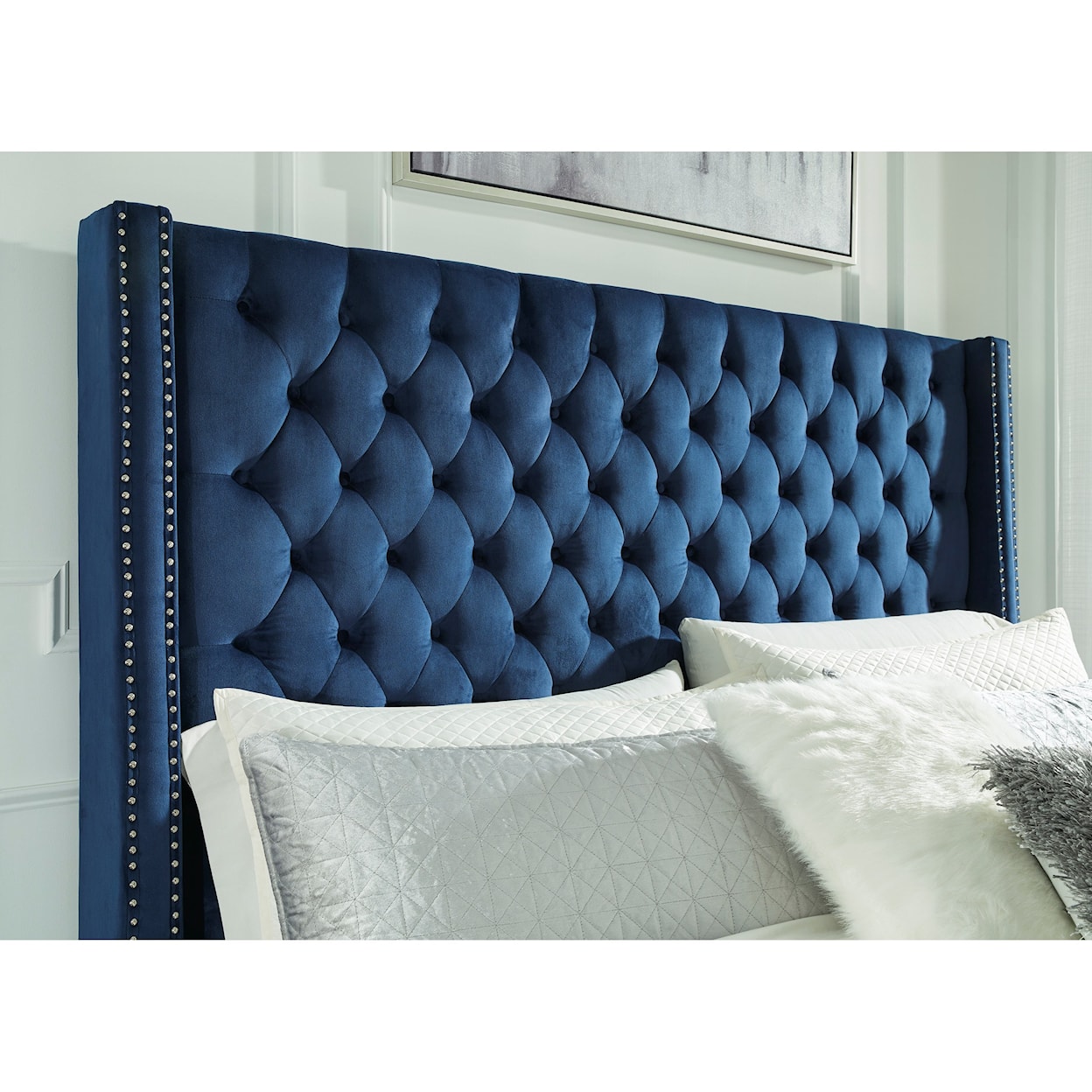 StyleLine Coralayne King Upholstered Bed