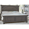 Vaughan Bassett Vista King Mansion Bed with Metal Slats