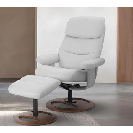 Reclining Chair & Ottoman Set