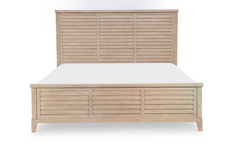 King Panel Bed