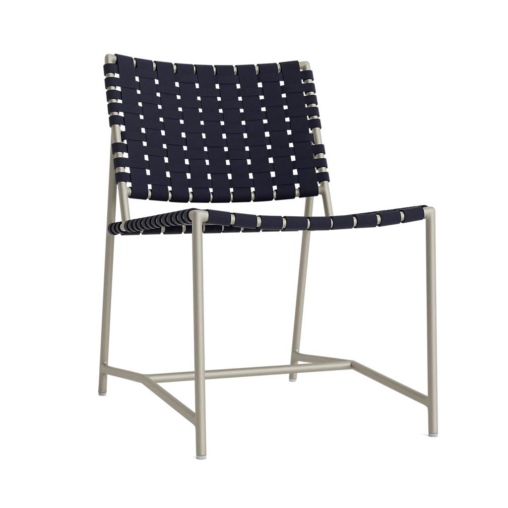 Open-Back Strap Side Chair
