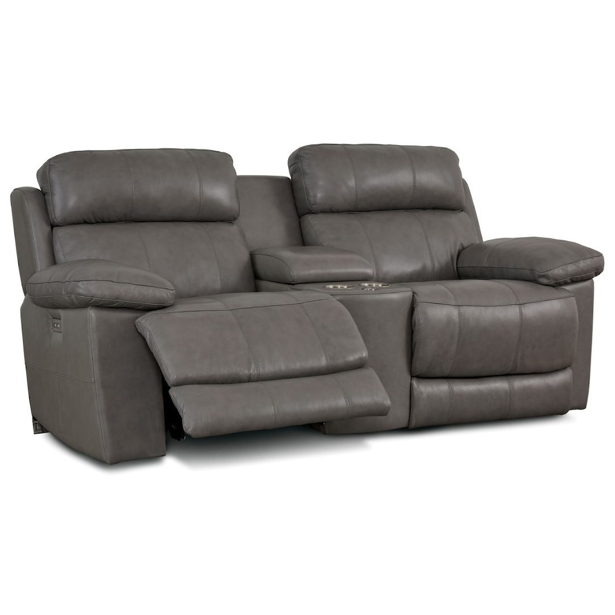 Palliser Finley Finley Power Reclining Console Loveseat