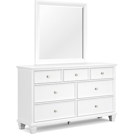 Dresser and Mirror