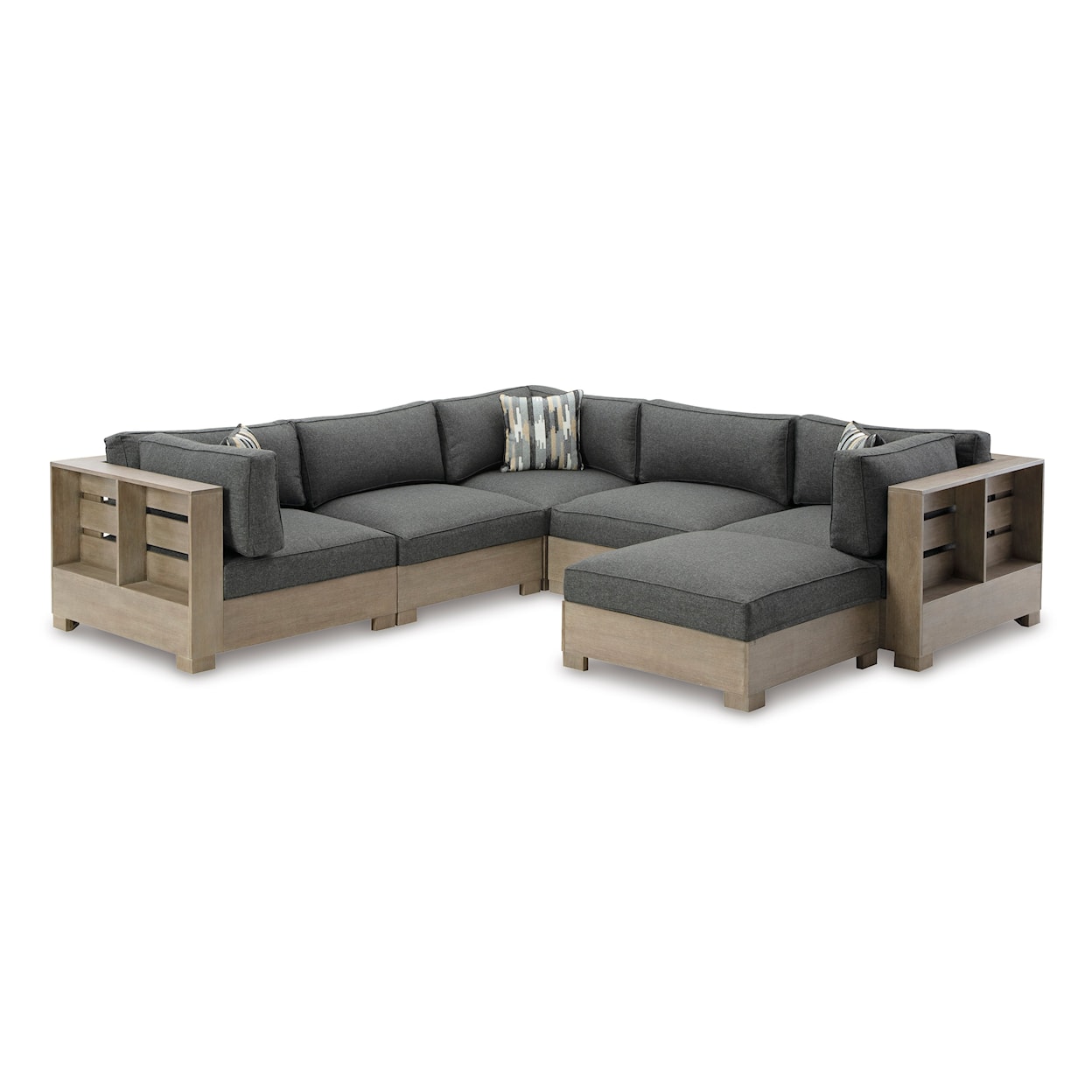 Ashley Furniture Signature Design Citrine Park Outdoor Sectional Sofa