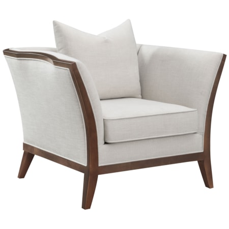 Lorraine Flared Arm Accent Chair