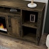 Legends Furniture Karli 84" Super Fireplace