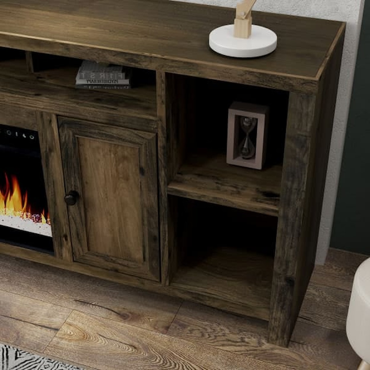 Legends Furniture Joshua Creek 84" Super Fireplace