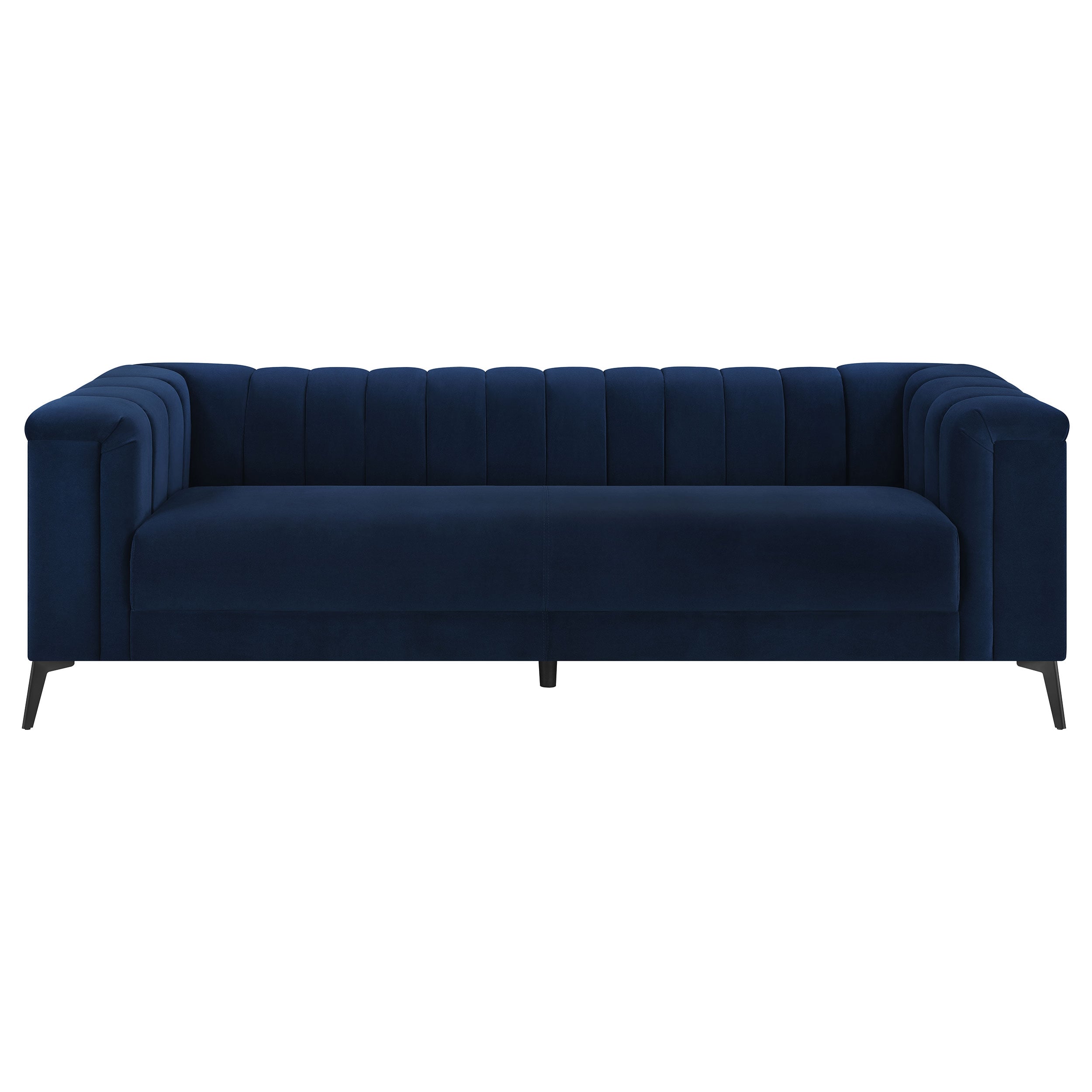 Coaster Chalet Chalet Tuxedo Arm Tufted Sofa