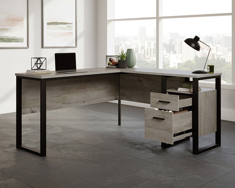 Rock Glen L-Desk Mystic Oak