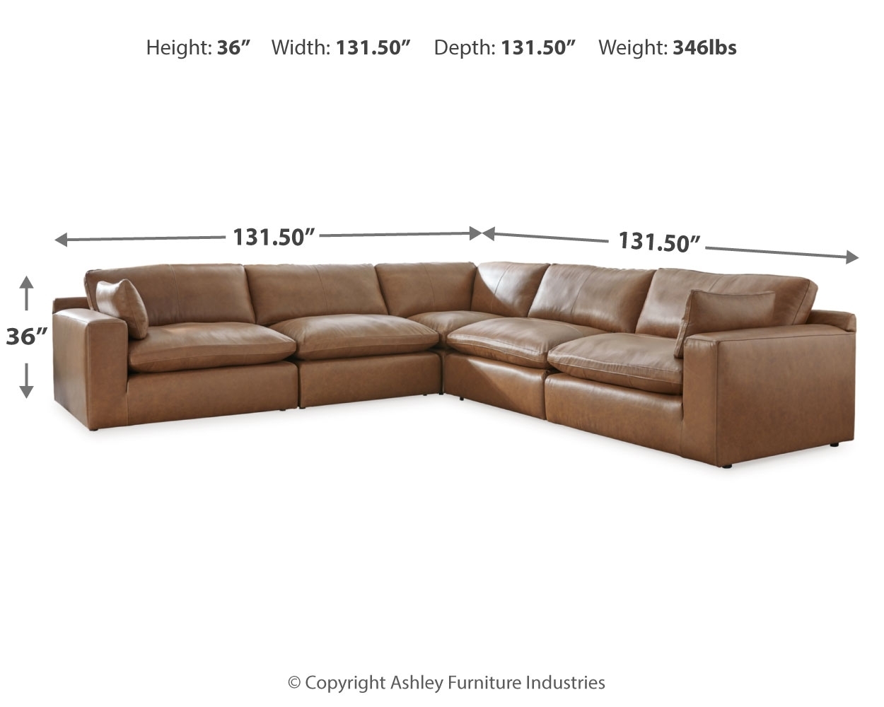 5-Piece Sectional