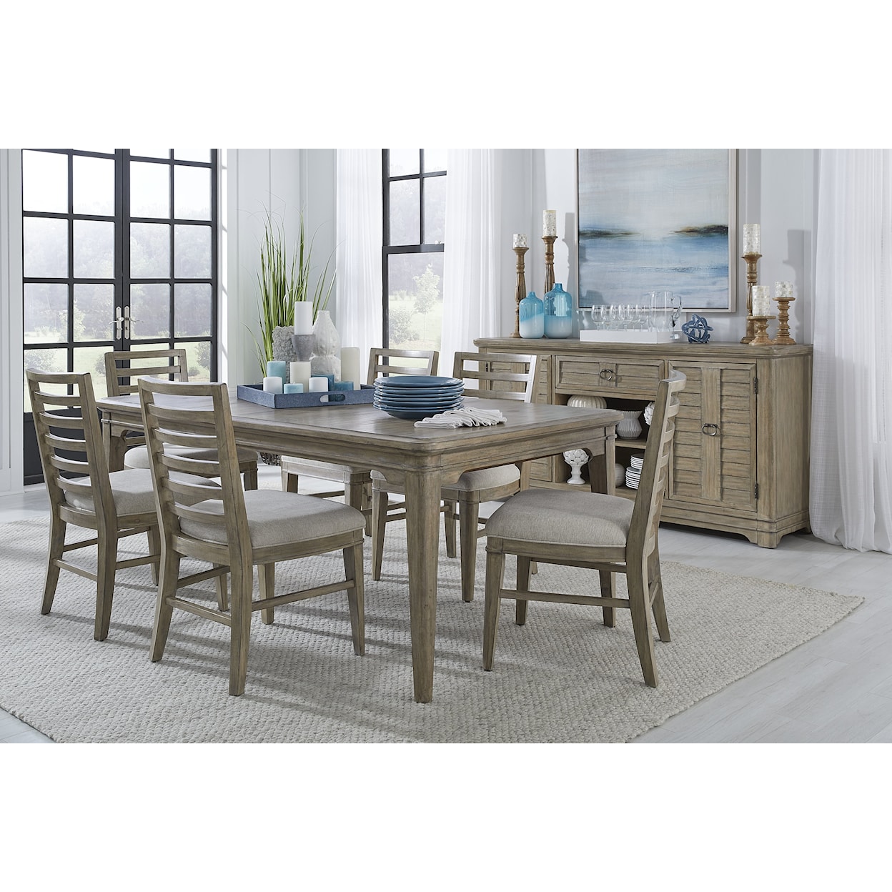 American Woodcrafters Meadowbrook Dining Table