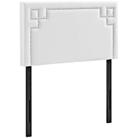 Twin Upholstered Vinyl Headboard