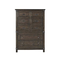 Farmhouse 8-Drawer Bedroom Chest