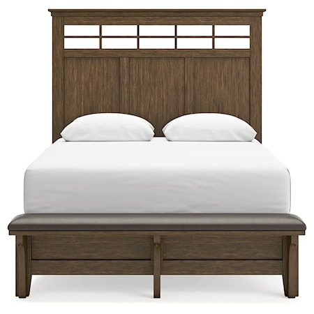 Queen Panel Bed