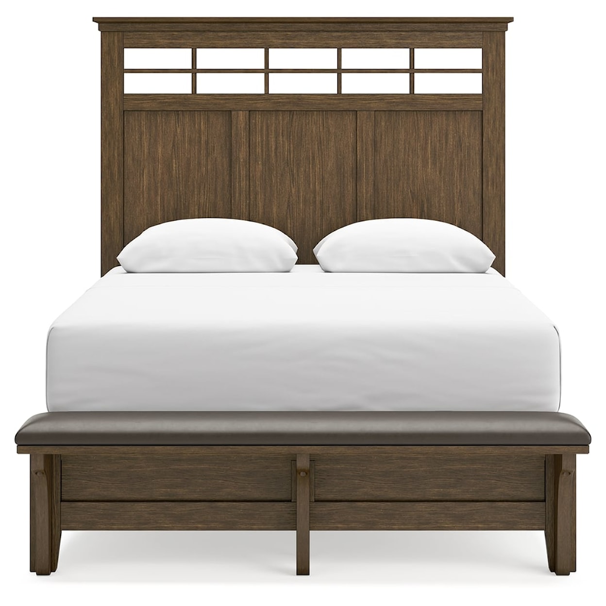 Ashley Furniture Benchcraft Shawbeck Queen Panel Bed