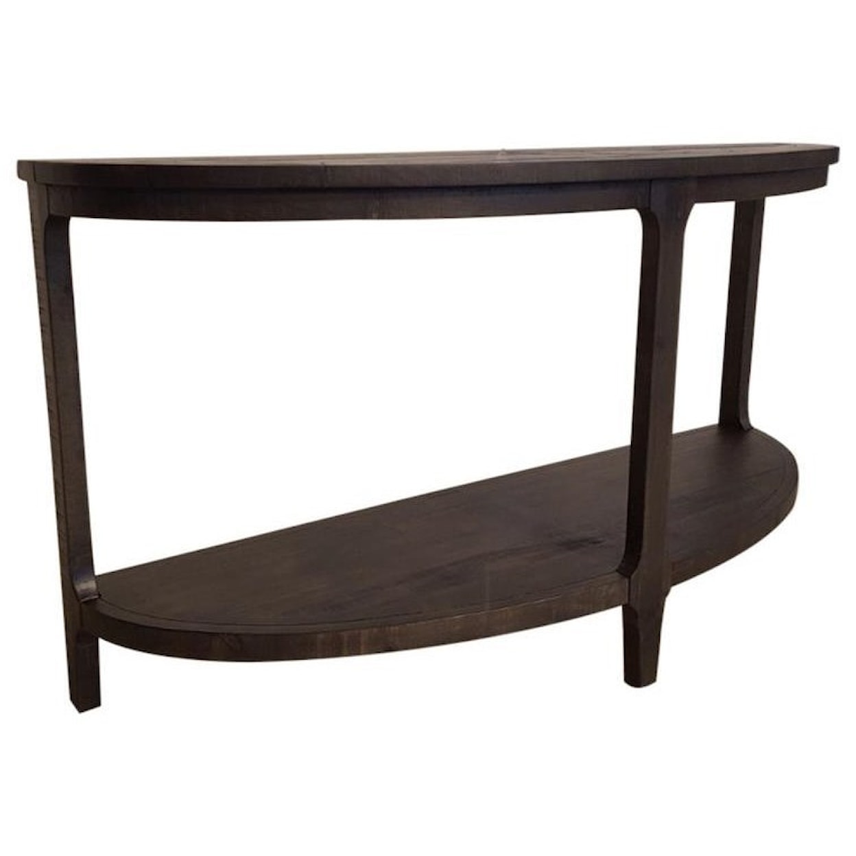 Magnussen Home Boswell Occasional Tables Demilune Sofa Table