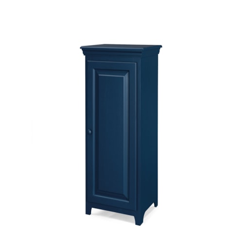 Solid Pine 1 Door Jelly Cabinet with 3 Adjustable Shelves