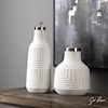 Uttermost Accessories Chandran Matte White Containers S/