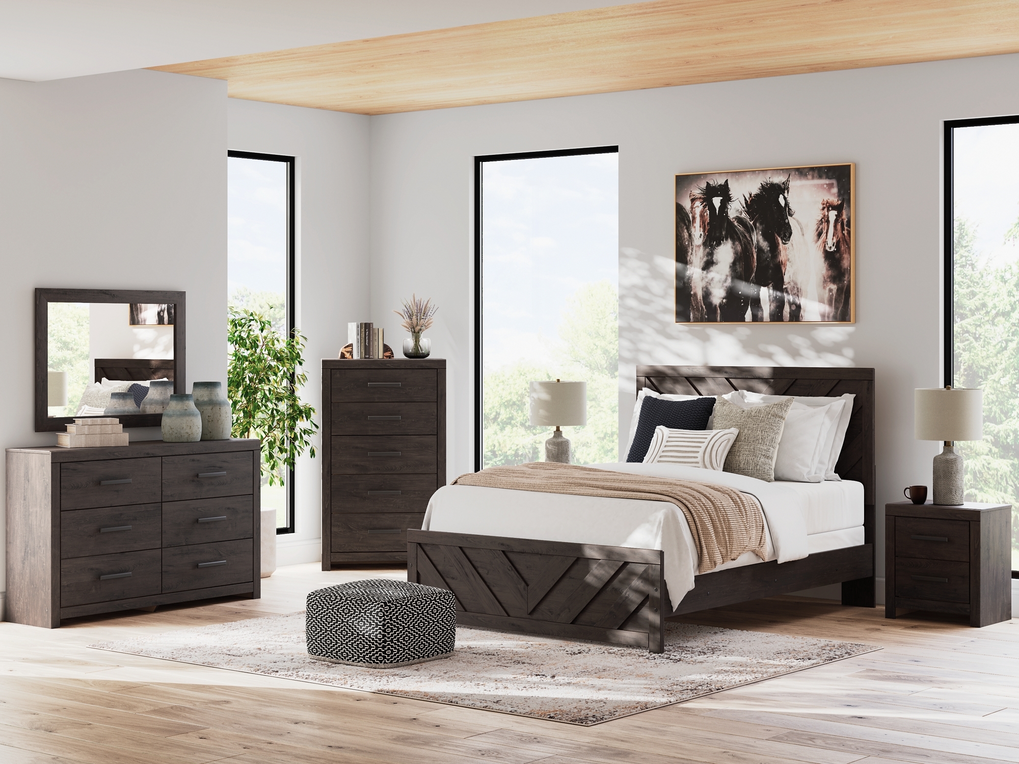 Signature Design by Ashley Prendonea Queen Panel Bed