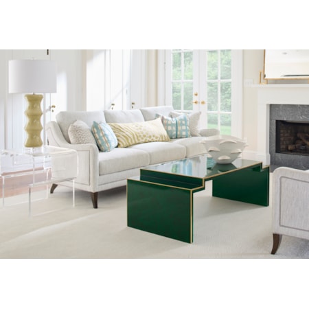 Shelbourne Lamp - Green